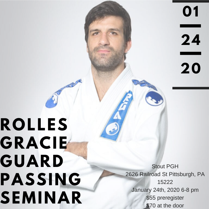 Rolles Gracie Guard Passing Seminar