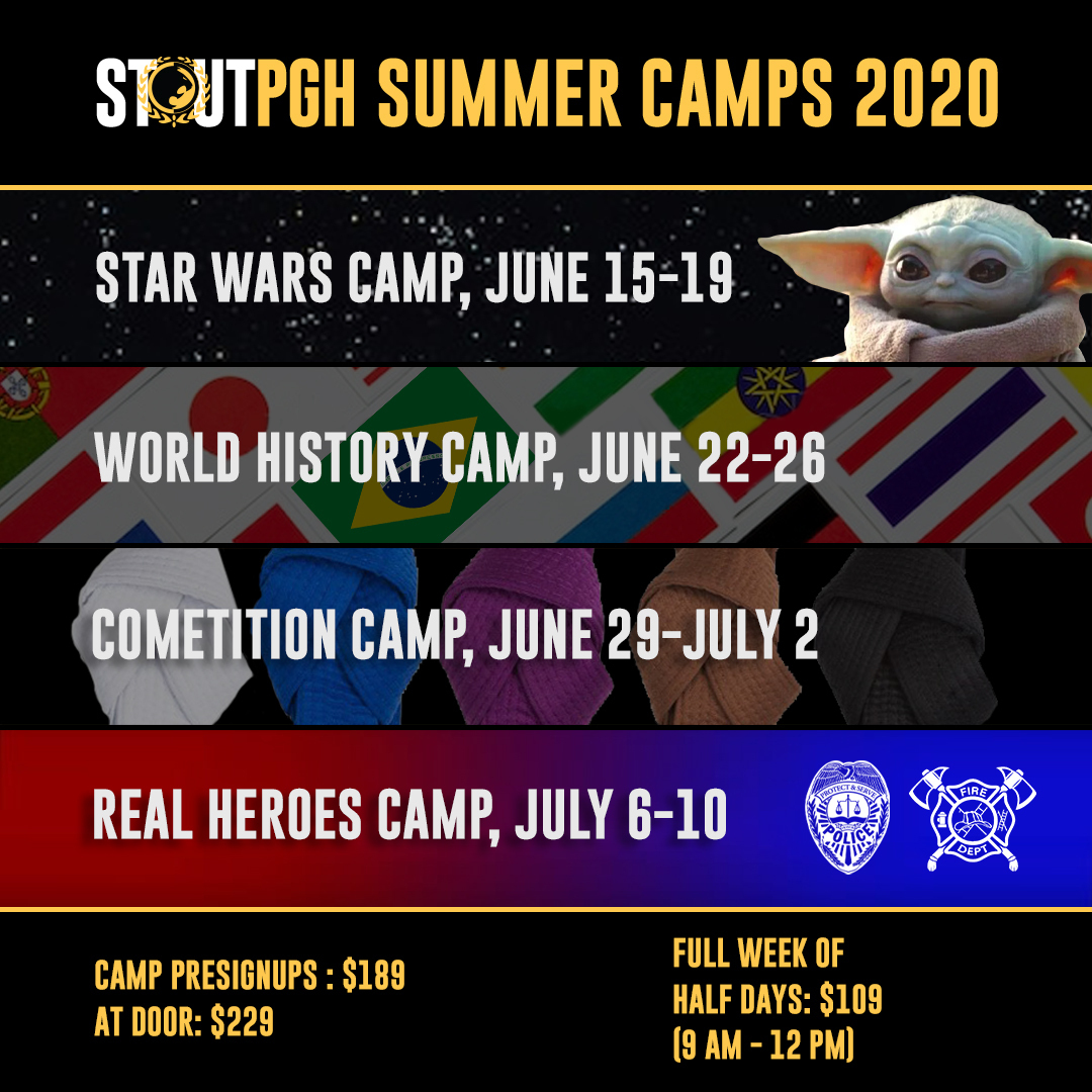 Stout PGH Summer Camps 2020