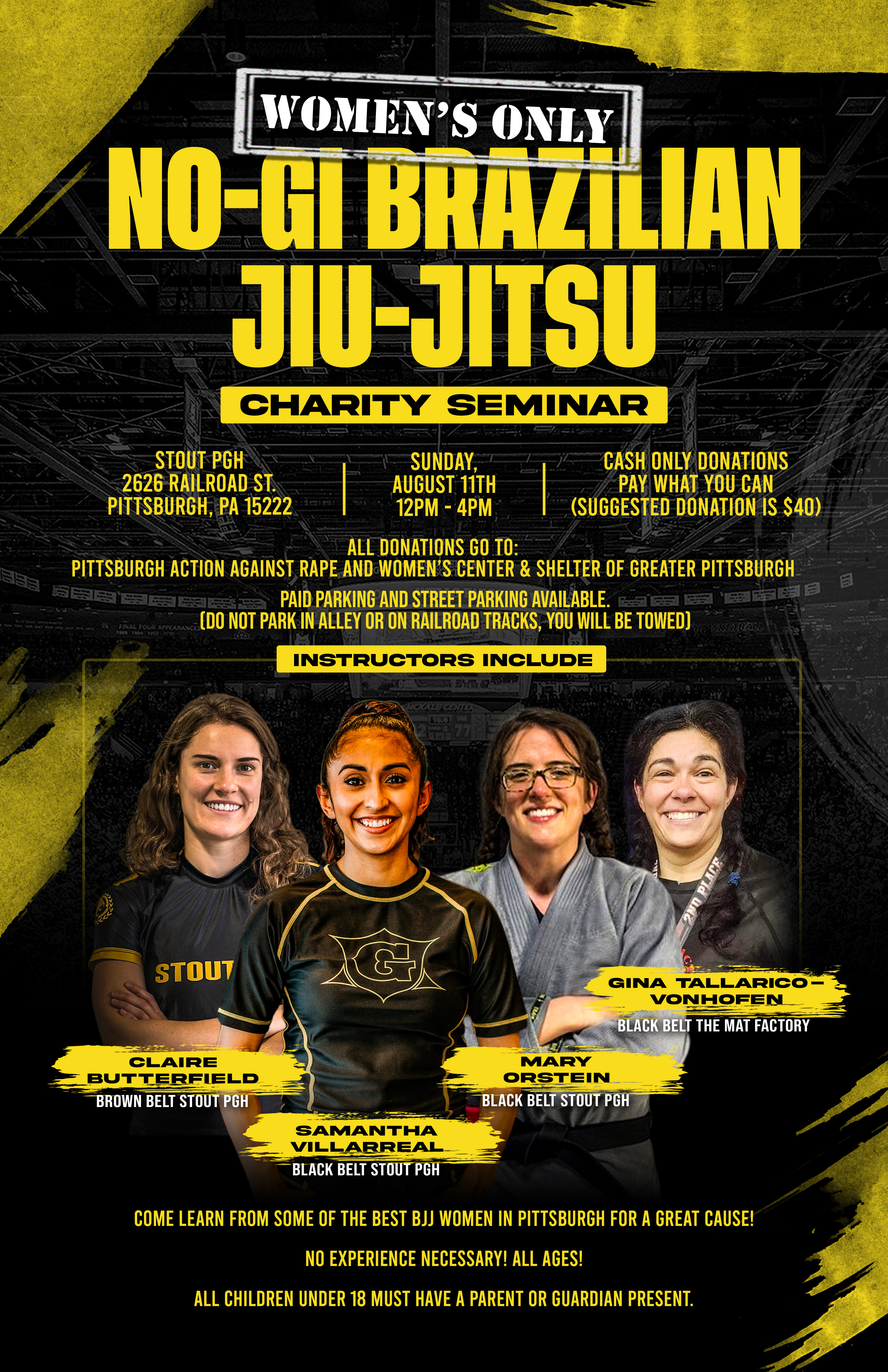 Women’s BJJ Charity Seminar